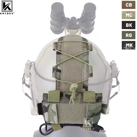KRYDEX Counterweight GPNVG-18 Battery Box Pouch For Combat Helmet MK1 Tactical Storage Retention Sys