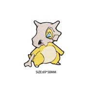 [Flight Tribe] Pokémon Embroidered Patch Sticker Velcro Caracara Badge Down Clothes Patch Hole Stick