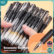 VC Art Economy Gel Pen 0.5mm Needle ball tip Office & School Pen fine Needle point Refillable daily 