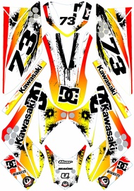 สติ๊กเกอร์ มอเตอร์ไซด์ Kawasaki KLX 150
