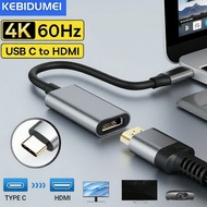 4K USB 3.1 C to HDMI Converter Cable for MacBook/PC/Tablet  Kabel Penukar 4K USB 3.1 C ke HDMI untuk