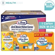HealthGuru Lifree Ultra Slim Pants Lifree Adult Diaper Pads Powerful Pants Whole Carton (Size M L XL