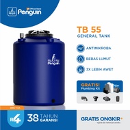 penguin tangki | toren | tandon air tb 55 500 liter - biru