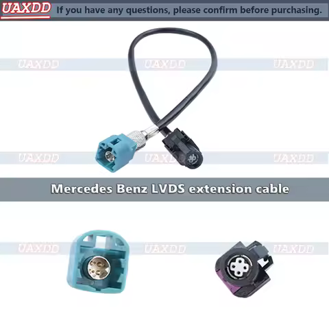 For Mercedes Benz extension 4-core coaxial cables Car coaxial connector Fakra HSD LVDS 4pin Ztype ma