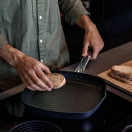 Sambonet Midnight Blue 銀離子不沾方形煎盤28cm-星空藍