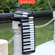 [Amleso1] 88 Key Roll up Piano, Electric Hand Roll Piano Keyboard, USB Input Foldable