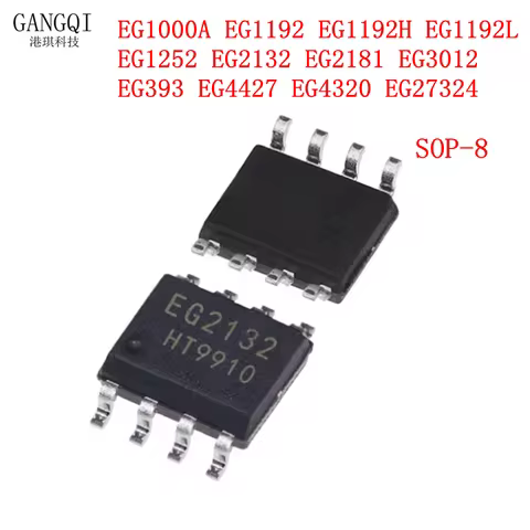 10PCS EG1000A EG1192 EG1192H EG1192L EG1252 EG2132 EG2181 EG3012 EG393 EG4427 EG4320 EG27324 SOP-8 N