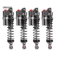 4Pcs Aluminium Alloy 90Mm Absorber Shocks For 1/10 Scale Rc Rock Crawlers  Scx10 D90 Truck