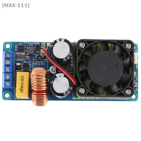 【F2-MAX111】IRS2092S 500W 90dB Mono Channel Digital Amplifier Class D HIFI Power Amp Board