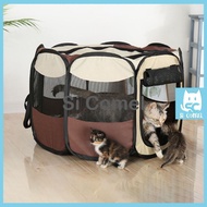 Si Comel Cat Tent Rumah Kucing Cat House Portable Folding Outdoor Travel Pet Tent Dog Tent kucing Sangkar cat cage