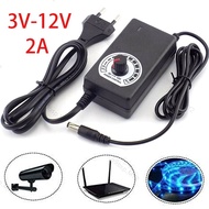 AC 100V-220V to DC 3v 12V 2A Power Adapter Supply Connector Adjustable adaptor wall charger  MY9B2