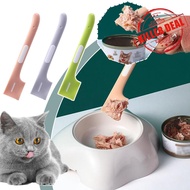 Cat Canning Scoop Dog Wet Food Pet Feeding Stirring Canning Handle Pet Lid Long Scoop Cat Scoop T2m5
