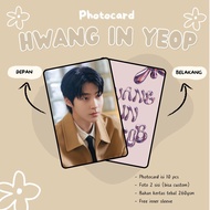 (10 PCS) PHOTOCARDS HWANG IN YEOP
