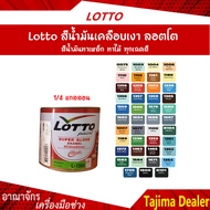 Lotto สีน้ำมันทากระดานดำ สีน้ำมันด้าน ลอตโต