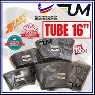 TUBE ORS 70/90-16 80/90-16 110/80-16 130/90-16 140/90-16 TAYAR TIRE TYRE MOTORCYCLE MOTOR TUBED TYPE