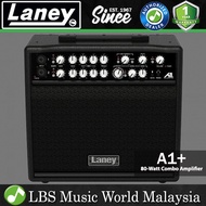 Laney A1 Plus 80 Watt Speaker Amp 1X8 Inch Woofer Acoustic Guitar Combo Amplifier (A1+)
