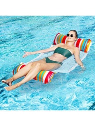 水上游泳池浮櫈,xl號,充氣式多功能水上吊床（馬鞍、躺椅、吊床、漂浮器）,成人度假泳池躺椅