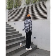 KEMEJA Flannel shirts Flannel shirt/s Oversized flannel shirt/s Men's shirt/s Plaid shirt/s unisex f