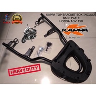 TOP BOX BRACKET KAPPA RACK ADV 150 ADV150 HONDA INCLUDE BASE PLATE BEST QUALITY