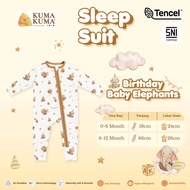 Kuma Kuma Sleep Suit Tencel