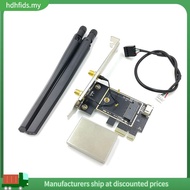 [in ]PCIE WiFi Card Adapter Bluetooth Dual Band Wireless Network Card Repetidor Adaptador for PC Des