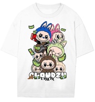 Baju kaos boneka viral lisa blackpong LBUBU