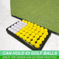 Golf Ball Container Tray Golf Ball Dispenser Golf Supplies Golf Practice Accessories