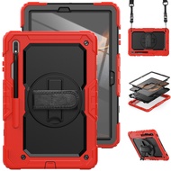 ☮Hybrid Shockproof Case for Samsung Galaxy Tab S9 Ultra 14.6 S8 Plus S7 FE Tablet Cover S Pen H,!i@