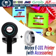 Mini Portable DIY Manual Typewriter E-101Label Tape Capital Letter Disk Embossing Label Maker Label