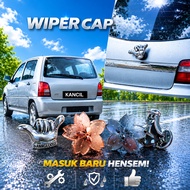 Glanz Hitman Feet Hangloose Rear Chrome Wiper Hat universal honda jazz perodua myvi kancil kenari al