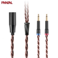 FAAEAL UTOPIA Headphone Replacement Cable Imported High-Purity Copper Double 3.5mm Plugs HiFi Audio 
