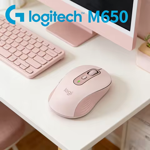 Logitech M650 Wireless Mouse Logi Bolt Bluetooth Dual Mode SilentTouch SmartWheel 24-Month Battery f