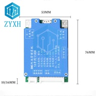 LiFePO4 40A BMS 16S 51.2V 57.6V 20A แบตเตอรี่48V บอร์ดซ่อมโทรศัพท์มือถือแบตเตอร์รี่การป้องกันการลัดว