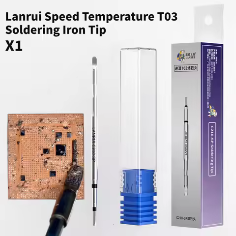 Lanrui Speed Temperature T03 Soldering Iron Tip C210 Soldering Iron Tips Welding Tools 210 T210 Hand