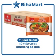 BOX OF 30 PACKAGES-VIFON- Vifon Noodles with Braised Beef, Vifon Braised Beef Noodles, Vifon Braised