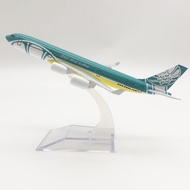 16CM Caribbean Aviation A340 Alloy Solid Airplane Model Crafts Toy Gift