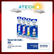 Original Epson 008 ink bottle (Black/Cyan/Magenta/Yellow) For L6460 L6490 L6550 L15150 L15160 L15180