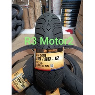 TOMIMOTO 110 TUBELESS TYRE/90-12 TM500 soft compound for rear automatic new Scoopy Freego genio bonu
