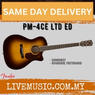 Fender PM-4CE Ltd Ed Auditorium Acoustic-Electric Guitar - Sunburst (PM4CE/PM 4CE)