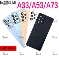 Back Battery Cover Housing For SAMSUNG Galaxy A53 A536 A73 A736 A33 A336 Rear Door Housing Case Lid 