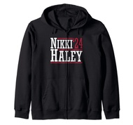 Nikki Haley '24 Haley 2024 Elect President Haley Zip Hoodie