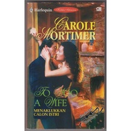 CAROLE MORTIMER'S NOVEL - TO WOO WIFE'S WIFE'S PROSPECTIVES