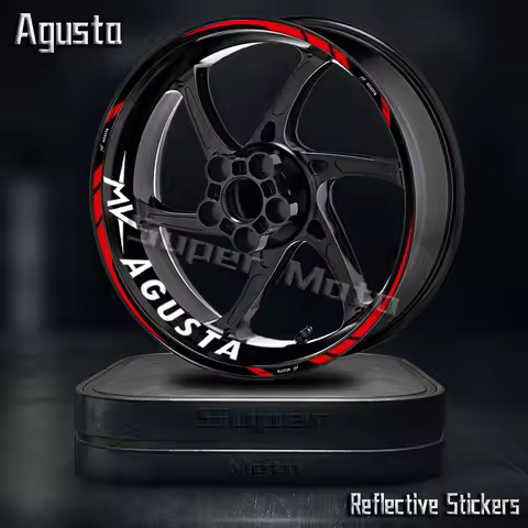 For MV Agusta Brutale 800 920 990 1000 1090RR F3 675 800 F4RR Rush1000 SV800 Wheel Sticker Rim Decal