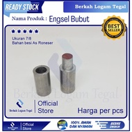 Lathe hinge for iron fence doors measuring 7/ 8 (20mm) length 7cm