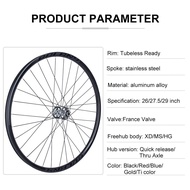 5J6E ☼Bolany MTB Bike Wheelset 26/27.5/29er Clincher Quick Release 32H Hub Bicycle  Disc Brake Wheel