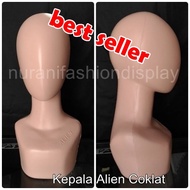 Alien Head Statue Alien Head Mannequin Alien Female Mannequin Alien Head Alien Female Statue