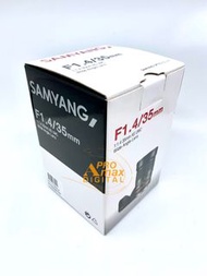 全新現貨✅Samyang 35mm F1.4 AS UMC Lens for Canon EF / Nikon AE (水貨) (Brand New) 廣角手動鏡頭