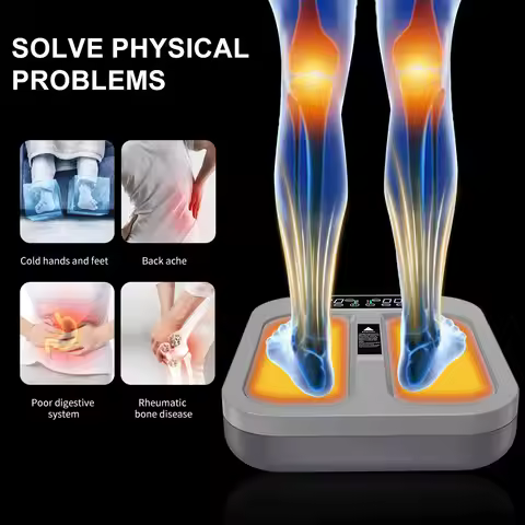 PEMF Foot Spa Terahertz P90 THZ Tera PEMF Foot Massager Tera Pulse Wave Foot Leg Massager with Remot
