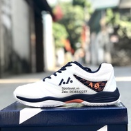 Giày pickleball cầu lông Lefus L019 trắng đen