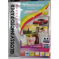 Glossy Photo Paper Montana 230gsm A4